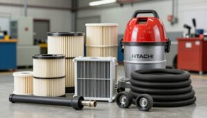 Ersatzteile und Verschleißteile für Hitachi Industriestaubsauger